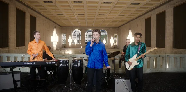 Performance on second floor